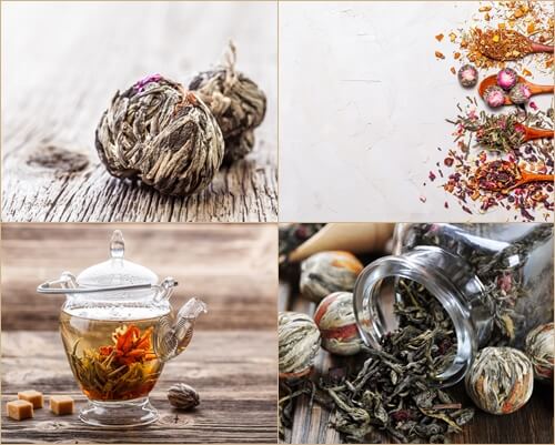 Blooming tea collection